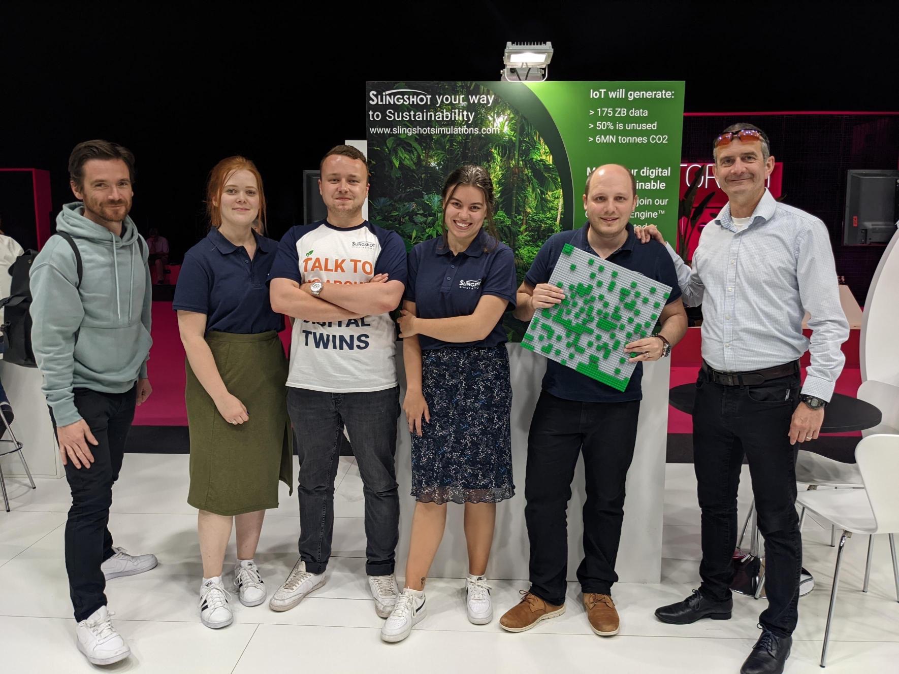 The Slingshot Simulations team at the Internet of Things Conference.